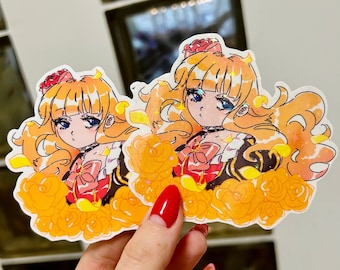 Umineko Beatrice Roses Vinyl Sticker (Clear/Holographic)