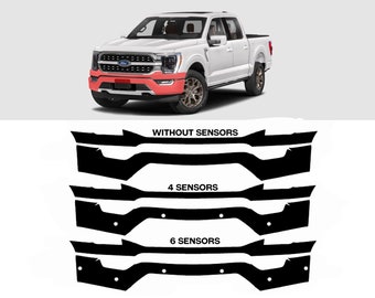 Ford F-150 Precut Paint Protection Clear Bra, Fits 2021-2023 F150 Bumper