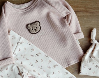 Sweater personalisierbar | Name | Teddy | Geschenk zur Geburt | Baby Pullover