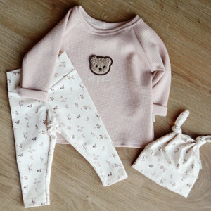 Sweater personalisierbar Name Teddy Geschenk zur Geburt Baby Pullover Bild 8