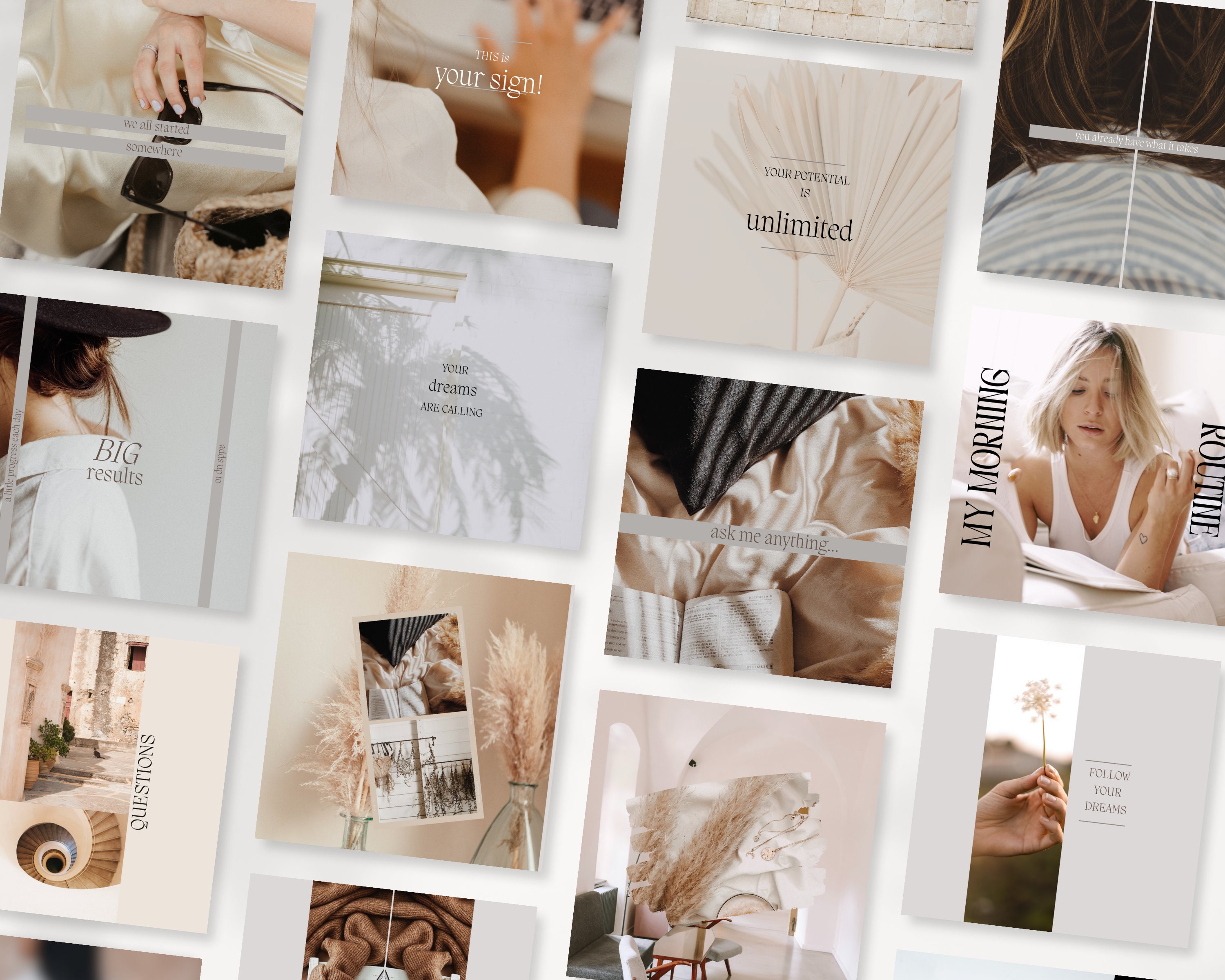 MRR 101 Lifestyle Instagram Post & Story Bundle Canva Template, Master ...