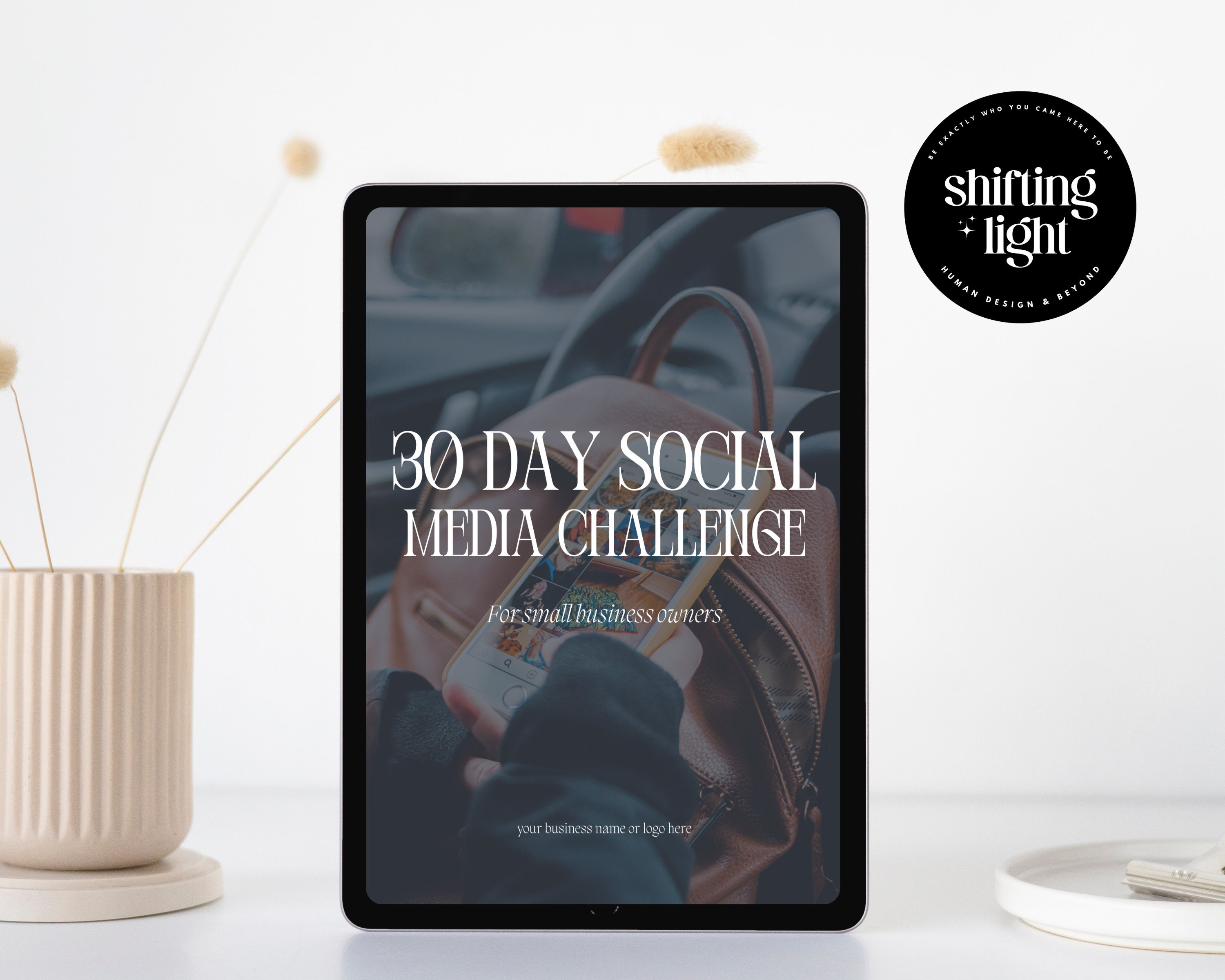 MRR 30 Day Social Media Challenge Ebook, Master Resell Rights Workbook ...