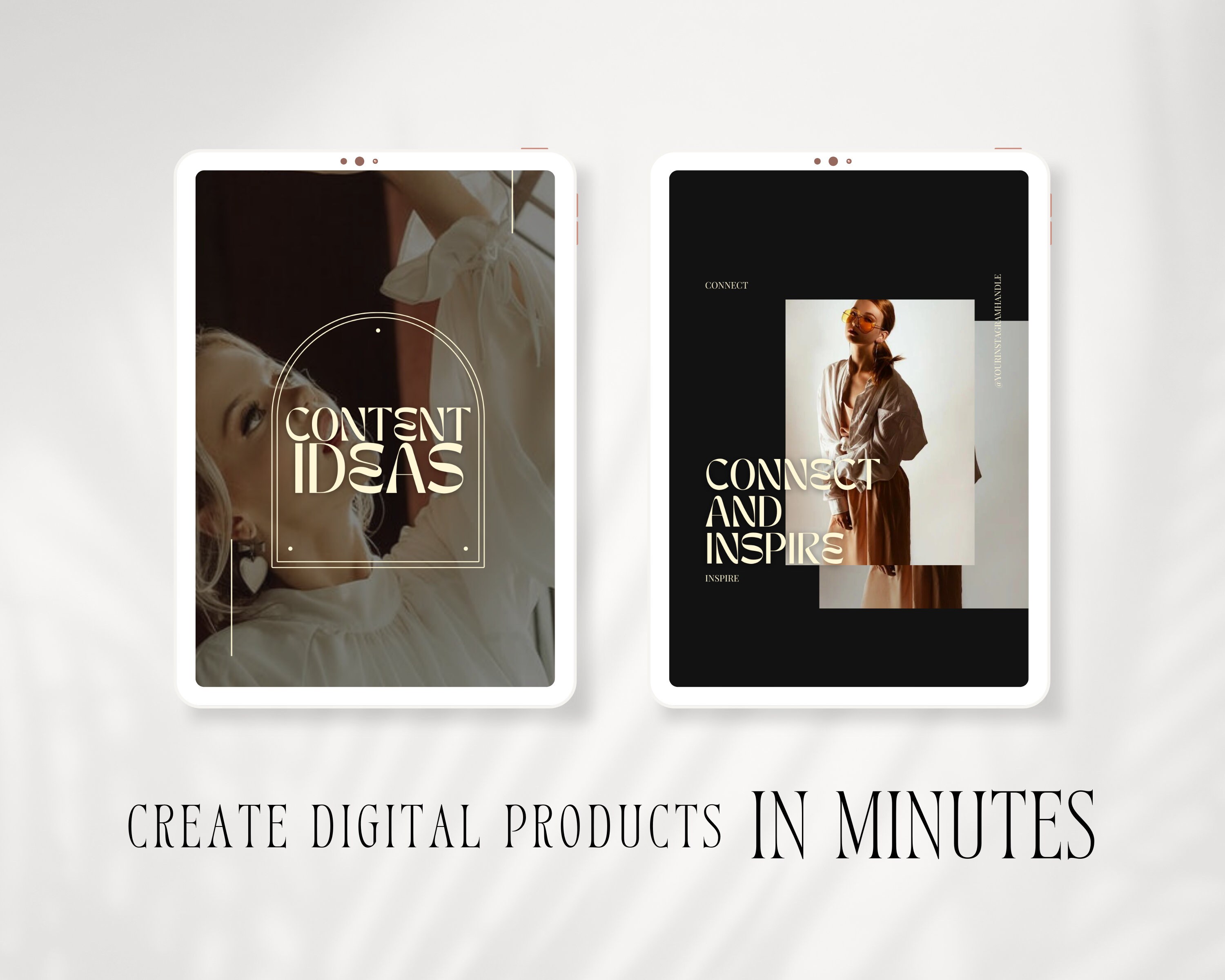 MRR DARK Aesthetic Instagram Post & Story Canva Bundle, Master Resell ...