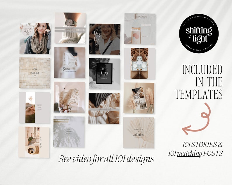 MRR 101 Lifestyle Instagram Post & Story Bundle Canva Template, Master ...