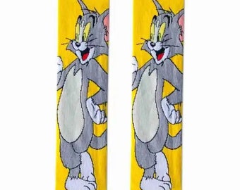 Tom Patterned Cartoon Hero Colored scented Socks Unisex