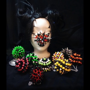 custom Spiked clown noses!