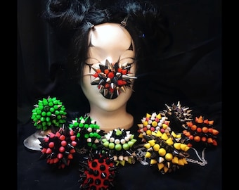custom Spiked clown noses!