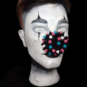 Trans spiral Pride Spiked Clown Nose