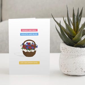 Hermosa tarjeta cristiana para el día de San Valentín con versículo bíblico