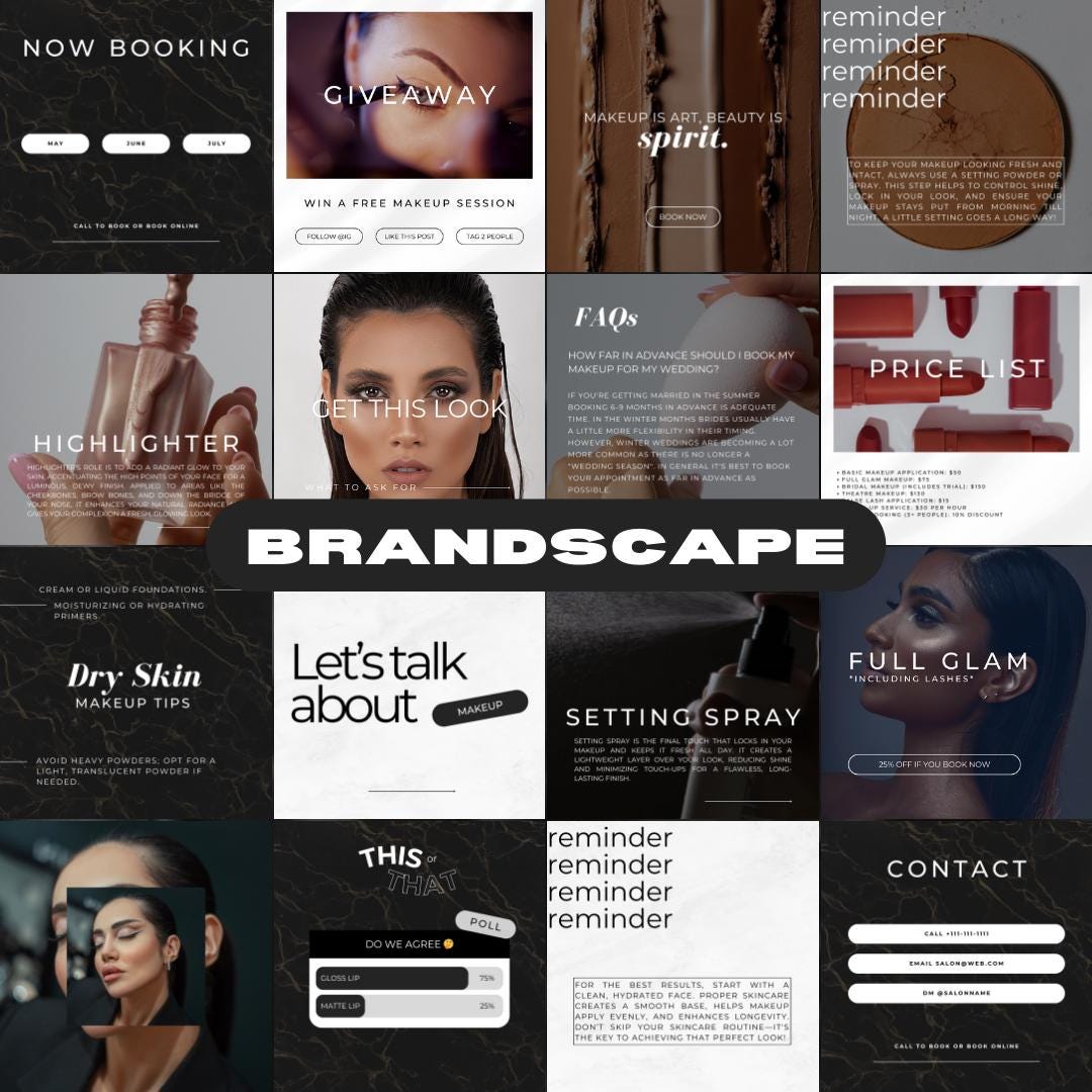 120+ Makeup Artist Templates | MUA Instagram Templates | Makeup Flyer ...