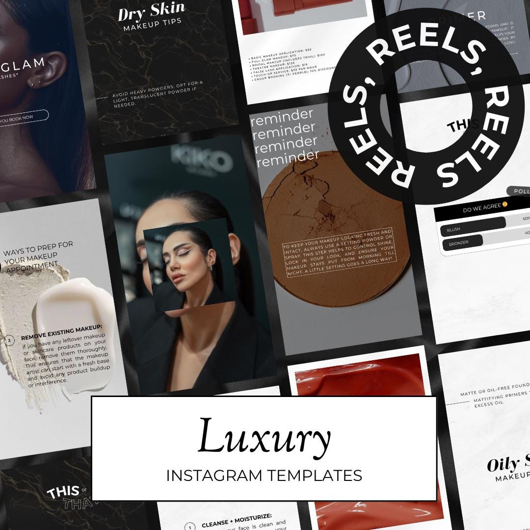50+ Makeup Artist Templates | MUA Instagram Templates | Makeup Flyer ...