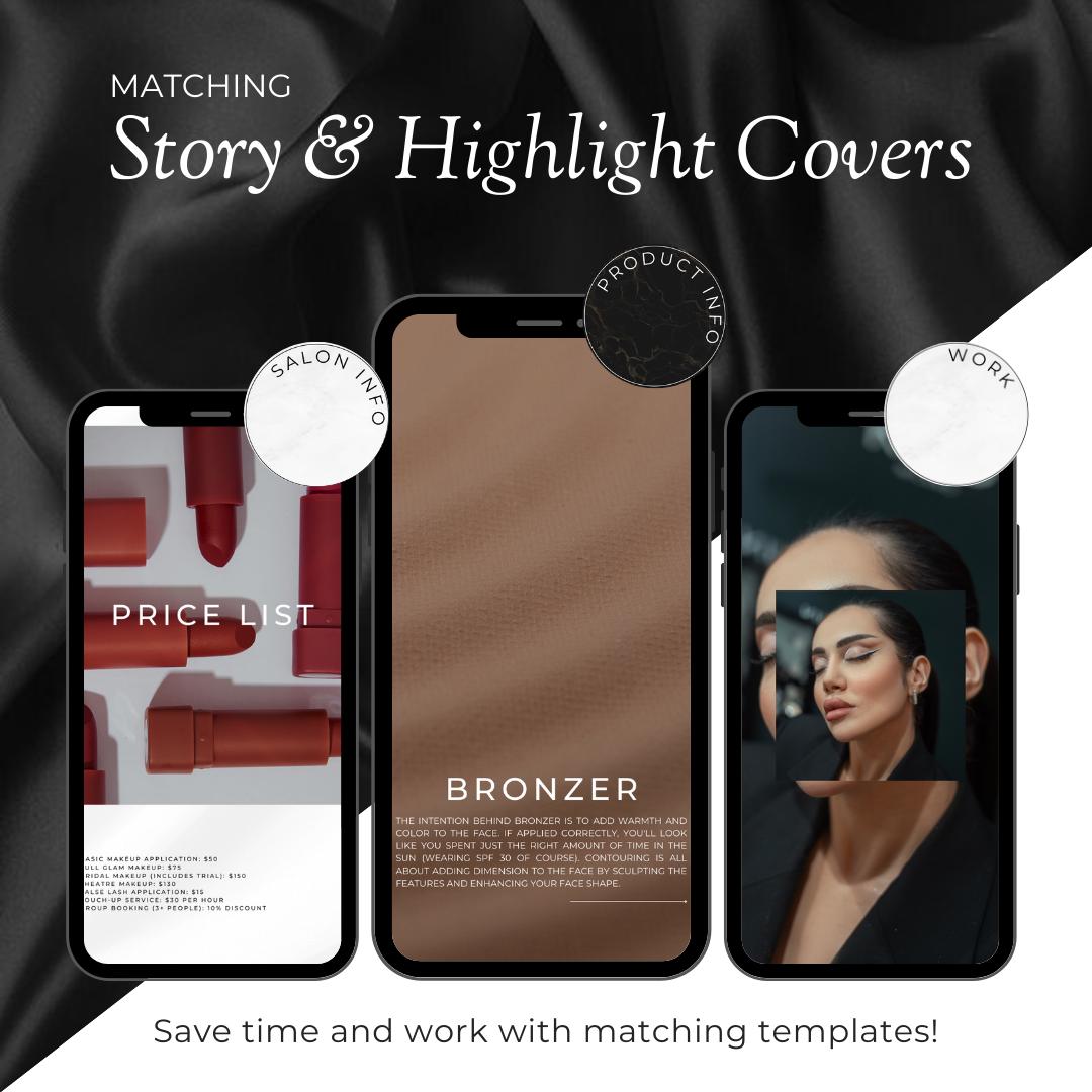 120+ Makeup Artist Templates | MUA Instagram Templates | Makeup Flyer ...