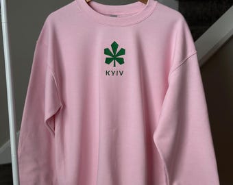 kyiv embroidered sweatshirt