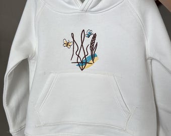 Ukrainisch gestickte Kinder Hoodie swearshirt Dreizack pakistanische Flaggen T-Shirt Geschenk