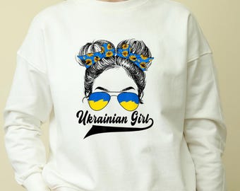 Gedruckt Sweatshirt,Ukraine Sweatshirt,Pullover,Ukraine Pullover,Ukrainische Shop,ukrainische Frau, Ukrainisches Mädchen