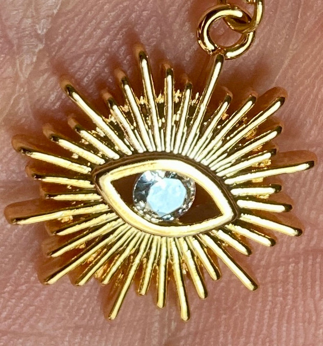 Evil Eye Pendant & Necklace Designed to Protect the Wearer Etsy