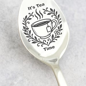 Custom Engraved Spoon, Custom Text Spoons, Personalized Stainless Steel, Unique Gift Idea, Dad Spoon, Coffee Spoon, Tea Spoon, Gifting