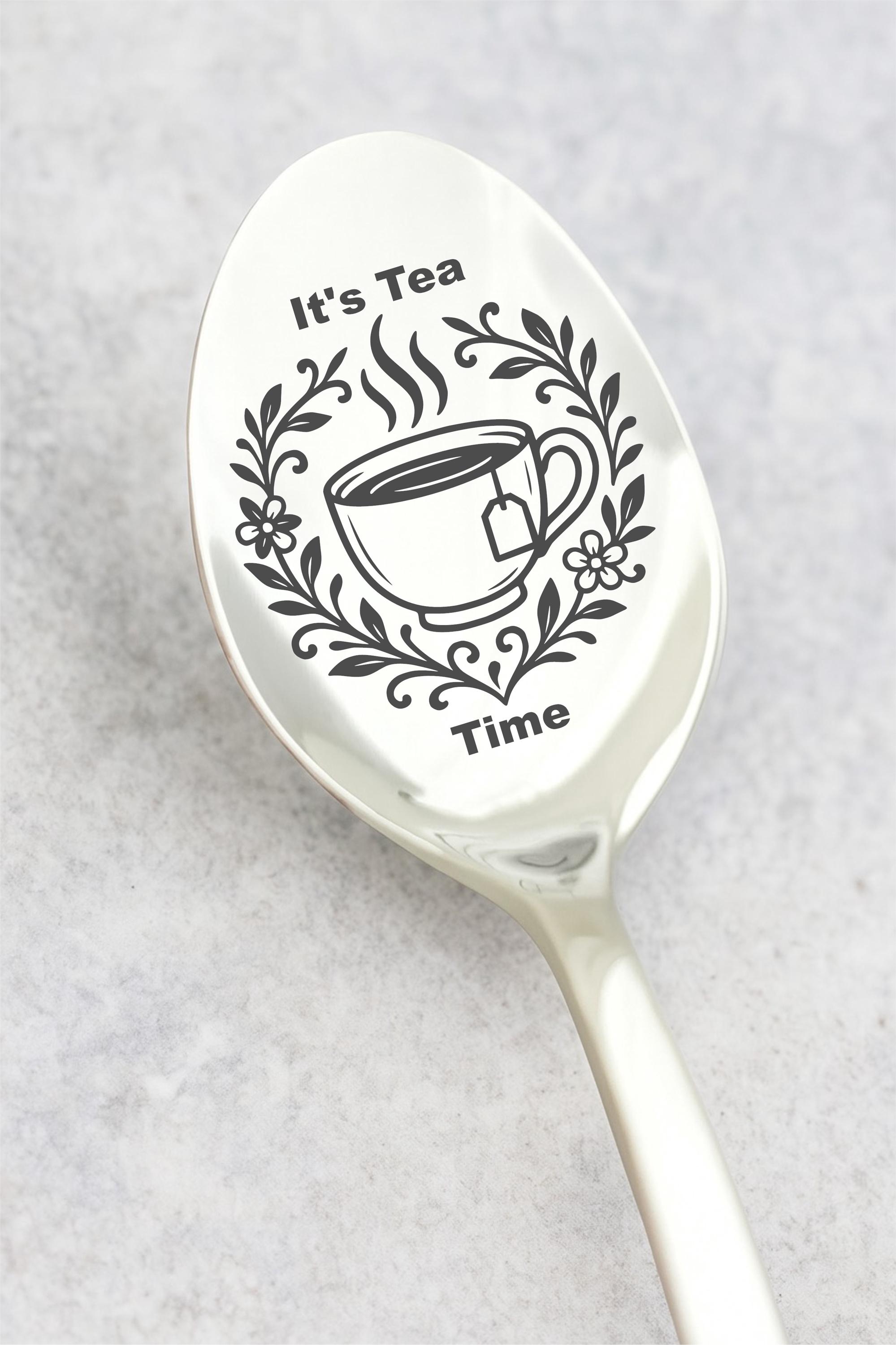 Custom Engraved Spoon, Custom Text Spoons, Personalized Stainless Steel, Unique Gift Idea, Dad Spoon, Coffee Spoon, Tea Spoon, Gifting
