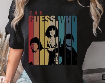 The Guess Who Band Retro Vintage Comfort Colors T shirt the Guess Who Shirt Funny Music Band Shirt Gift Tee for You and Your Friends 2023 Etsy UK