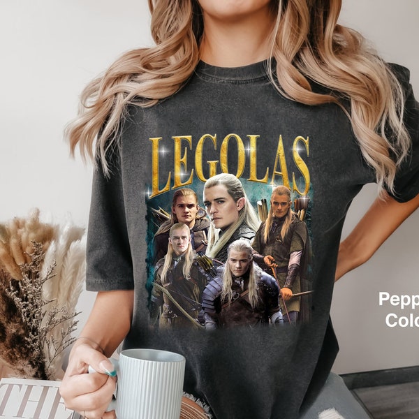 Retro Legolas Comfort Colors Shirt, Lord of the Rings Shirt, Orlando Bloom Shirt, Lord of the Rings Shirt, Legolas Shirt, Gift For Friends