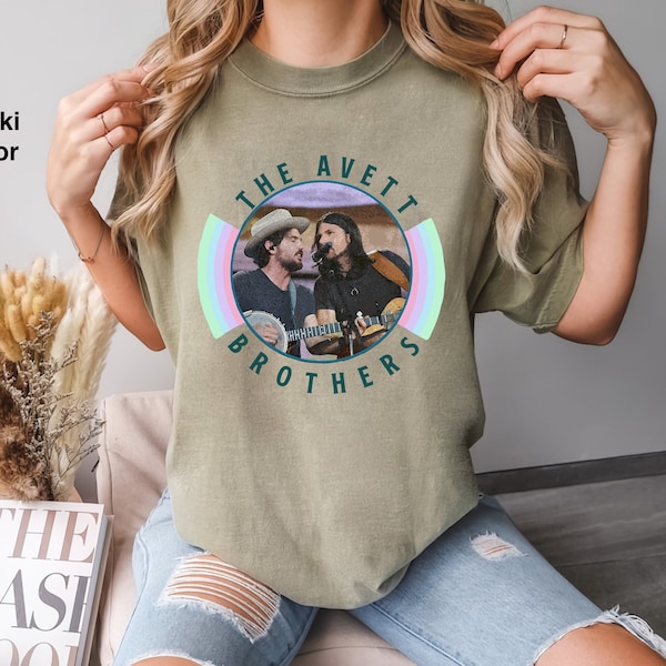Country Music Vintage Comfort Colors T-Shirt, The Avett Brothers Shirt, Retro Vintage Shirt, Unisex Shirt, Gift Tee For Women And Men 2023