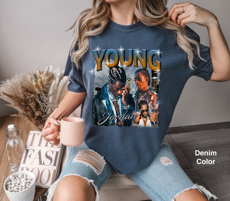 Retro Young Slatt THUG Comfort Colors Shirt Young Thug - Etsy