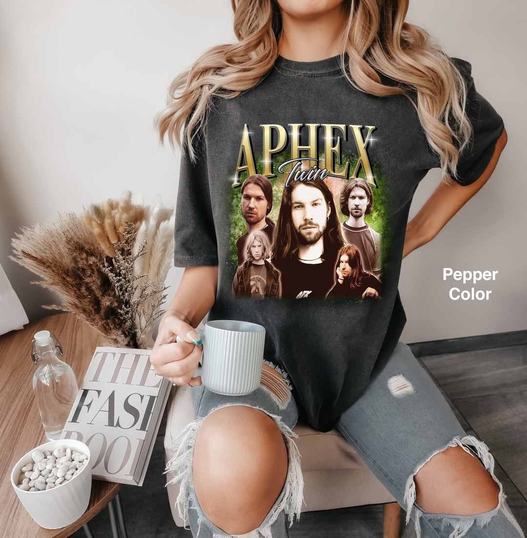 Retro Aphex Twin Comfort Colors Shirt, Aphex Twin Sweatshirt, Aphex ...