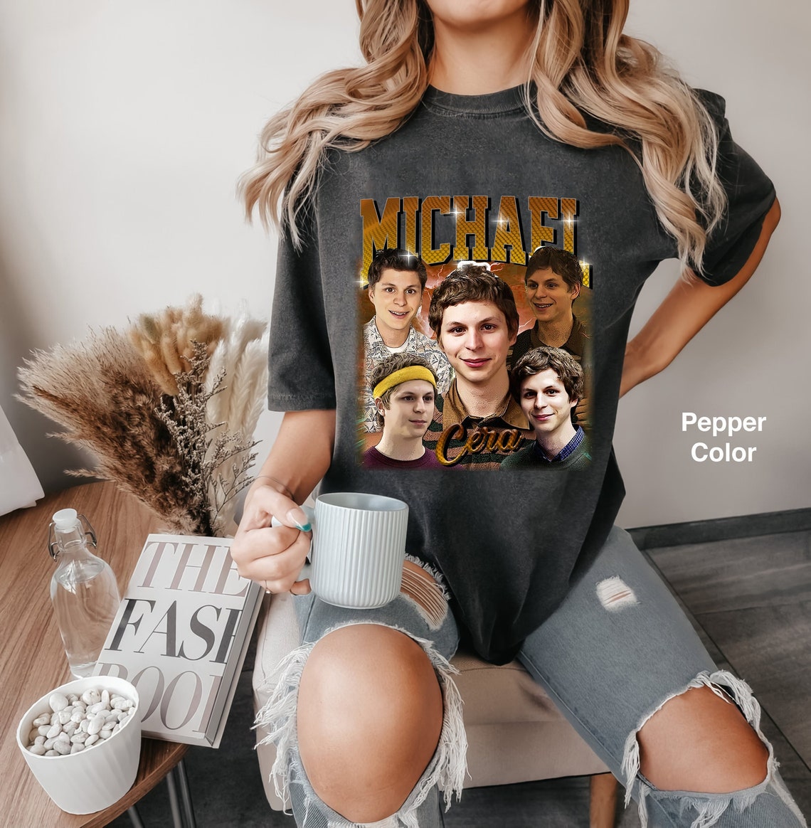 Retro MICHAEL CERA Comfort Colors Shirt, Michael Cera T-shirt, Michael