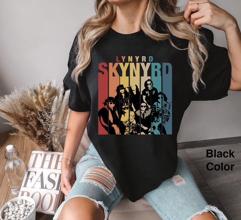 Lynyrd Skynyrd Retro Vintage Comfort Colors T-shirt, Funny Lynyrd ...