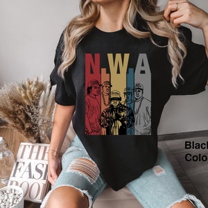 N W A Band Retro Vintage Comfort Colors T-Shirt, Funny N W A Band Shirt, Music Band Vintage Shirt, Gift Tee For You And Your Friends 2023