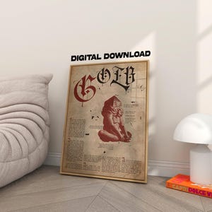 Adventure Time GOLB Journal Entry, DIGITAL DOWNLOAD, Trending Printable Wall Art, Adventure Time Poster, Animated Series Poster, Home Decor