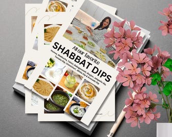 Livre électronique de recettes de trempettes de Shabbat | Collection imprimable des Fêtes