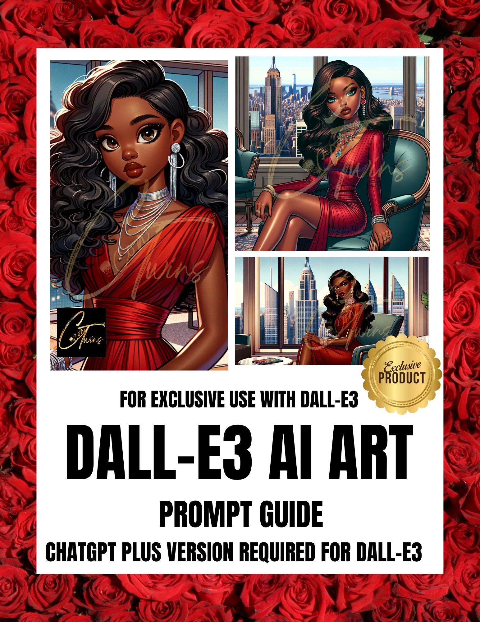 Dall-e3 & Chatgpt V4 Ai Art Prompt Guide 12 Sample Prompts Chatgpt ...