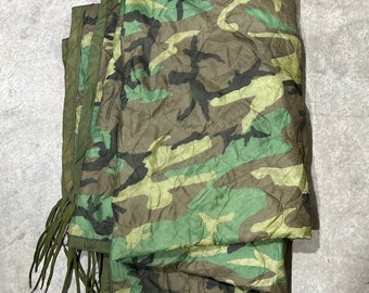 US Military Issue Poncho Liner AKA The Woobie Blanket