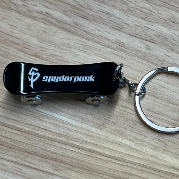 Skateboard Keychain Etsy