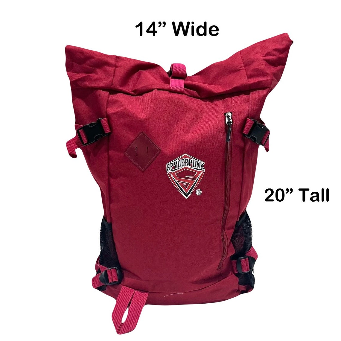 Large Backpack, Roll Top Backpack, Rucksack, Waterproof, Camping