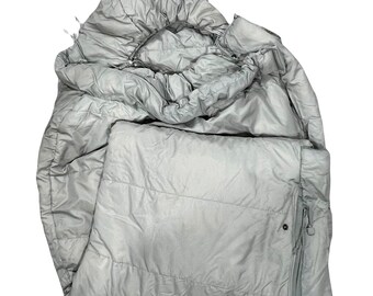 Vintage US Military Cold Weather Sleeping Bag Mummy Style Sleeping System Premium Product E20D