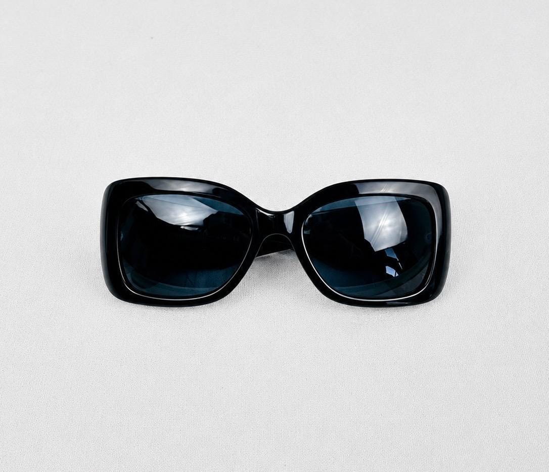 Y2k Vintage Chanel Sunglasses - Etsy Finland