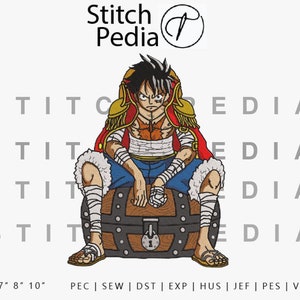 Archivos de diseño de bordado inspirados en anime
