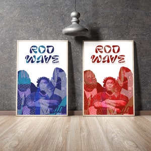 Rod Wave Jpg File, Graphic Rapper Music, Rapper Rod Wave Tour Design ...