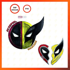 Cute Deadpool & Wolverine Dress Up T-Shirt Funny Movie Themed Novelty T-Shirt, Deadpool x Wolverine, Deadpool 3 Film, Wolverine Tshirt, Dead