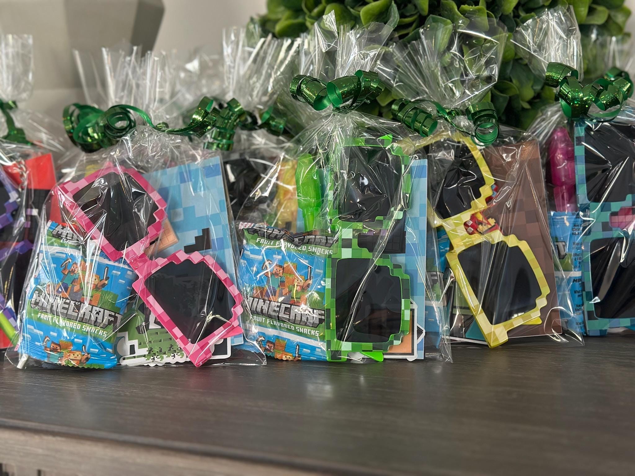 Nut-Free Candy Bag + Minecraft Toys