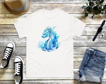 Mystical Water Dragon T-Shirt - Unique Fantasy Gift.