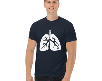 Respiratory Therapist Gift - Motivational Pulmonology Research Shirt with Lung Graphic