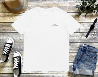 Ocean Shirt, Surf Tee, Wave Tee, Minimalist Shirt