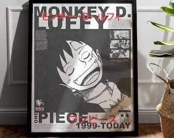 One Piece Luffy poster