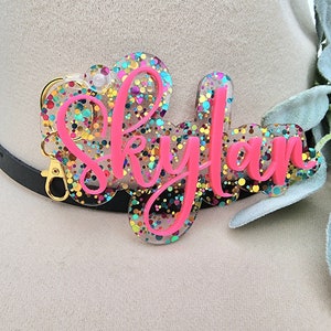 Personalized Backpack Tag | Keychain | Name Tag | Kids Tag | Diaper Bag Tag | Cheer Bag | Dance Bag | Bogg Bag Tag