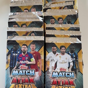 2019-20 Topps Match Attax Extra Champions League - 30 Sealed Packs
