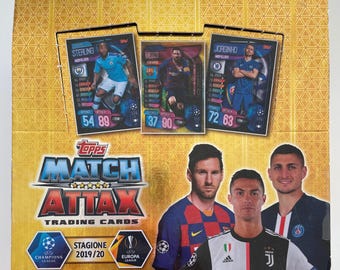 2019-20 Topps Match Attax Box - 30 Packs