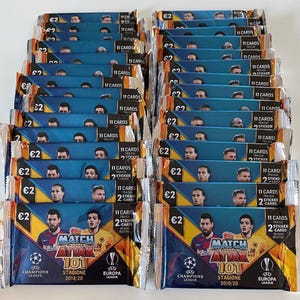 2019-20 Topps Match Attax 101 Champions League - 30 Sealed Packs
